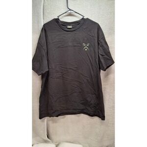 Dark Seas Division Mens XXLBlack Graphic T-Shirt Skulls MoonTridentSkate Tee(b2)